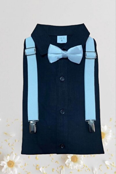 Nacar ERKEK ÇOCUK GÖMLEK PAPYON ASKI 23 NİSAN GÖSTERİ TAKIMI