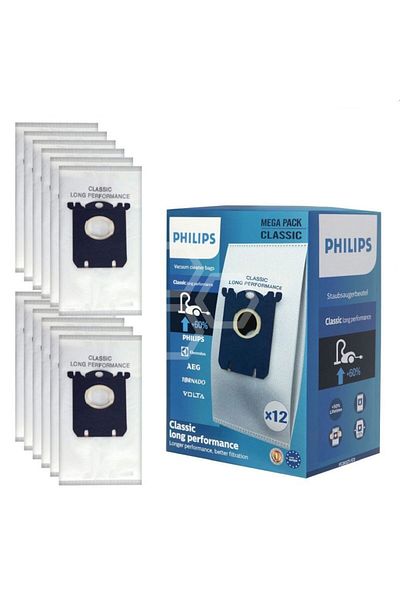 SupurgePlus كاتم صوت إلكترولوكس ألترا - Zen Allergy Zuslar58tr، 12 كيس غبار متوافق