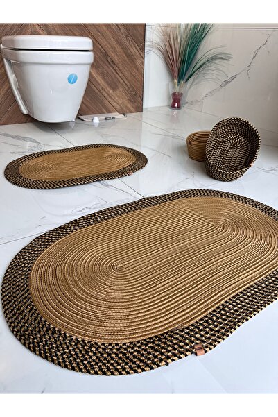 Namteks Σετ μπάνιου 40x60-60x100 με δύο πατάκια, 2 καλάθια και δώρο