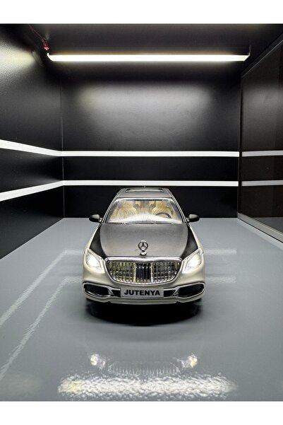 Jutenya MERCEDES-BENZ S600 MAYBACH 1:24 Ölçek Diecast Maket Döküm Model Araba Sesli Işıklı
