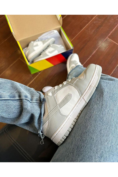 StyleArt Dunk Gri Beyaz Spor Ayakkabı