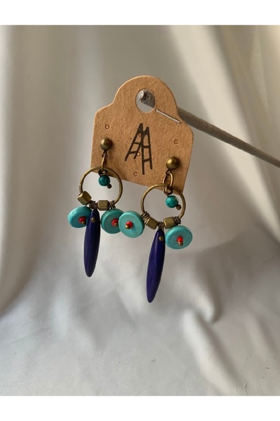 Nilperi takı أقراط بتصميم بوهيمي