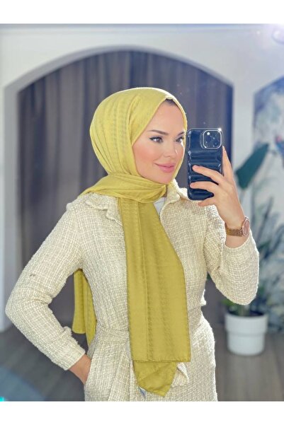 VALORSCARF Houndstooth Southern Moss Cashmere Shawl