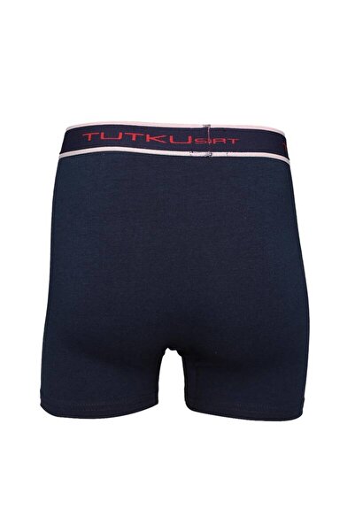 Tutku Elastan Sports Men's Boxers 400 |   Navy Blue