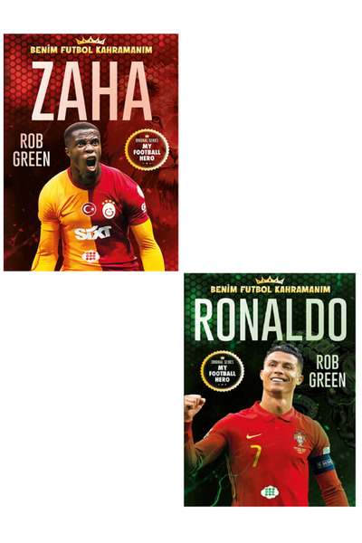Parodi Yayınları ZAHA - RONALDO Benim Futbol Kahramanım ( Büyük Poster Sticke...