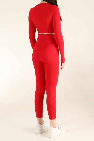 Zeynos Giyim Sports Seamless Tights Set