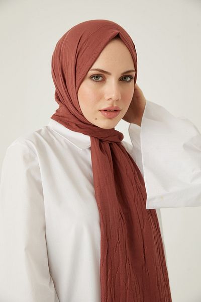 FRESCO SCARFS Women's Hijab Bamboo Scarf Shawl* Copper