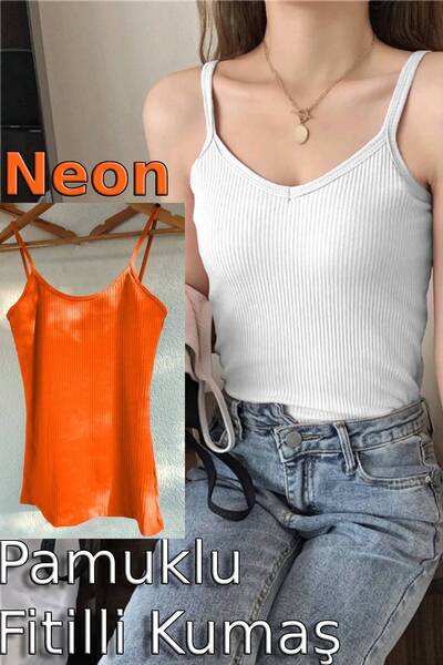 BENİMOLMALI قميص داخلي مصنوع من نسيج قطني 100% بحبل معلق