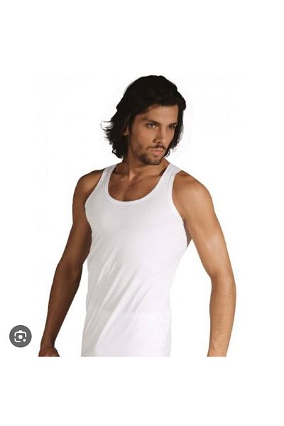 Tutku Men's Combed Cotton Undershirt 2 Pack