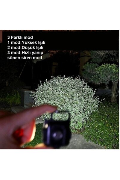 obrigado Kamp Lambası El Feneri Şarj Edilebilir Mini,Mıknatıslı,Ledli,Anahtar...