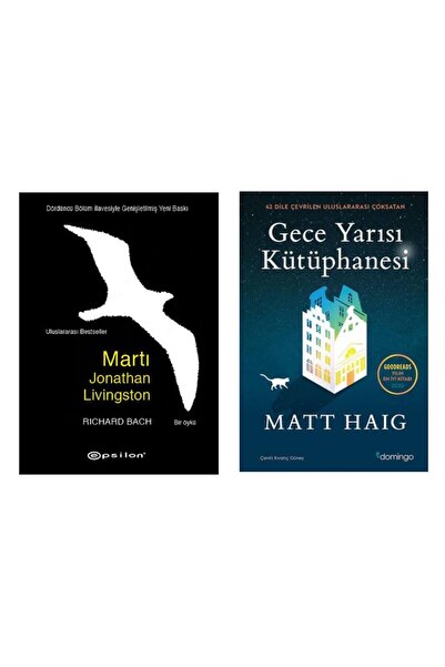 Epsilon Yayınevi Martı Jonathan Livingston  Richard Bach - Gece Yarısı Kütüph...