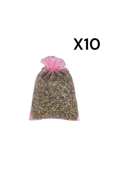 Poros Store Lavanta Kesesi Tül Kese Pembe %100 Doğal (10lu)