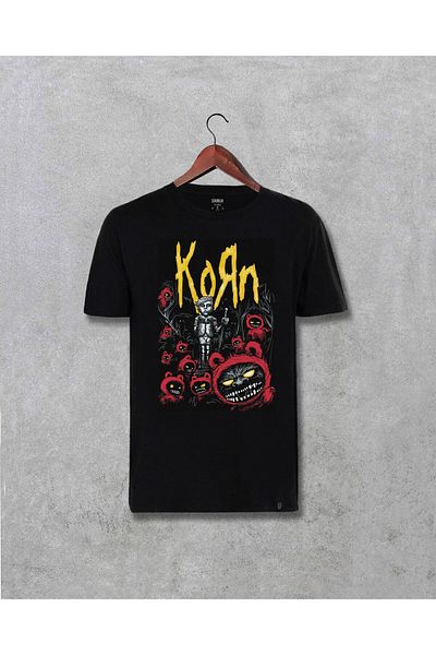 Pisa Art Унисекс тениска с персонализиран дизайн и щампа на Korn Music Band