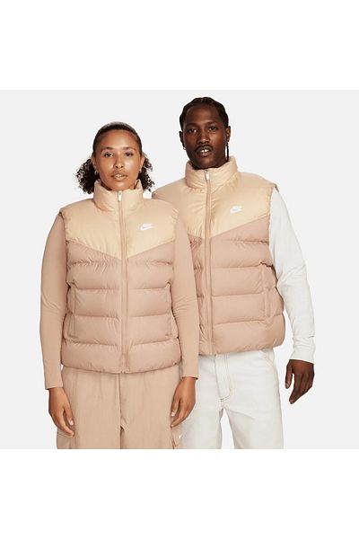 Nike Sportswear Therma Fit Women's Cream Casual Sleeveless Vest dq6896