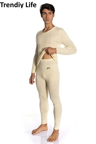 EZER Tricou unisex cu mânecă lungă set 70% lână din material subțire - Tricou...