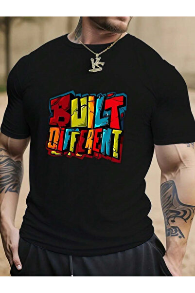 YUVEST BlackRock BUILT DIFFREND Printed T-shirt