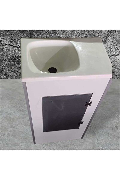 İDATES Karavanlara Özel - Eyveli Banyo Dolabı ( Evye+dolap)