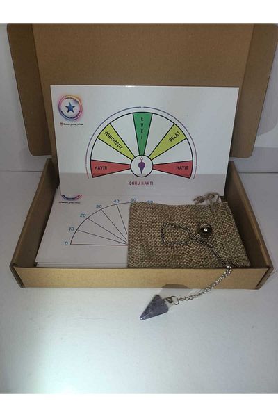 meditasyondükkanı Amethyst Pandel Card Set