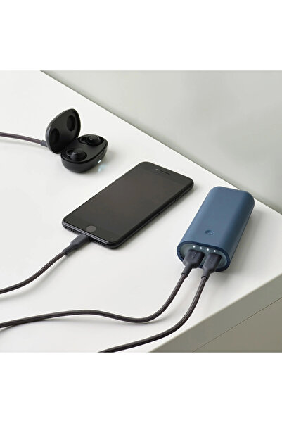 IKEA taşınabilir şarj cihazı, mavi, 5200 mAh