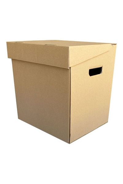 Kolici صندوق أرشيف مقاس 32x26x33 سم - 9 صناديق Desi - صندوق أرشيف بمقبض يدوي - 5 قطع