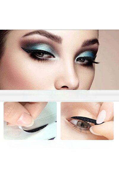 Lesvip's Kendinden Yapışkanlı Sticker Glitter Eyeliner 5 Çift