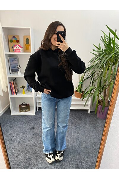 hilla HİLLA Kadın Kapüşonlu Sweatshirt