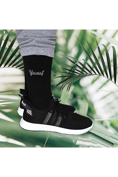 OX Kişiye özel isim veya harf nakışlı çorap