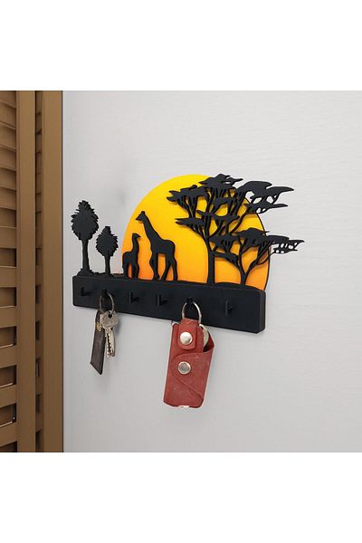 CajuArt African Day Themed - Duar Keychain Hanger Decor