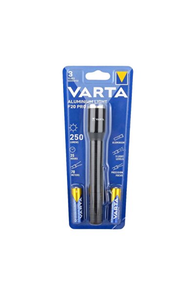 Varta 16607 F20 Alüminyum Fener 2AA