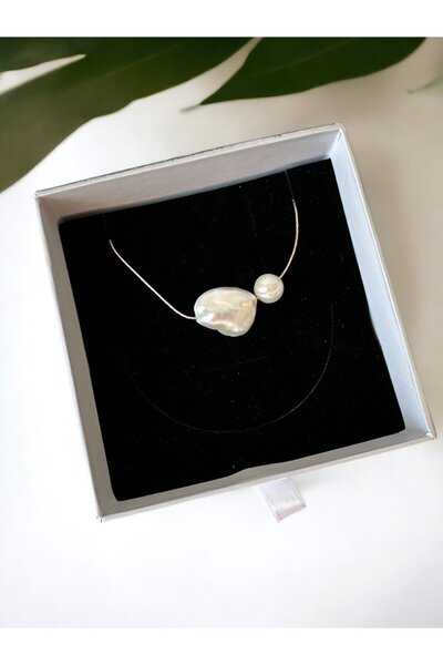 Ladies&Gentlemen Barok İnci Detaylı Vip Kolye