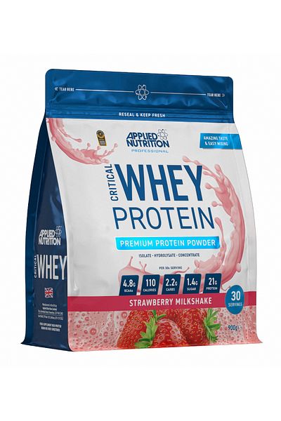 applied nutrition 900 Gr Strawberry Flavored Critical Whey Protein