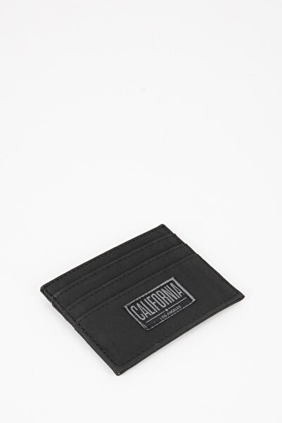 DeFacto Men's Crinkle Fabric Wallet C4374axns