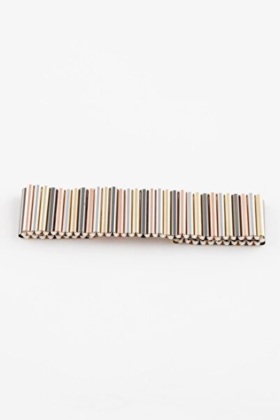 DeFacto سوار نسائي فضي - ذهبي مفصل C4611axns
