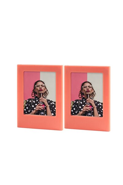 Fujifilm Instax Mini Film Uyumlu 2'li Mıknatıslı Fotoğraf Çerçeve Seti
