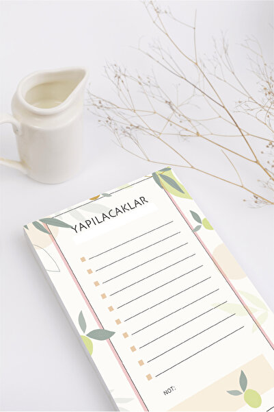 BULUT DİJİTAL Set of 3 Pieces/toDo List / /to Do List/50 Sheets