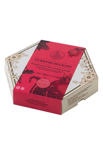 Hacı Bekir Pistachio Pomegranate Turkish Delight 325 Gr.