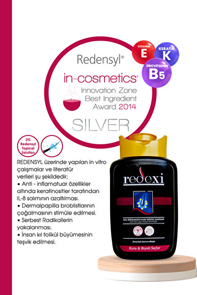 Redexi Saç Dökülmesine Karşı Bitkisel Şampuan Kuru Ve Boyalı Saçlar 400 Ml