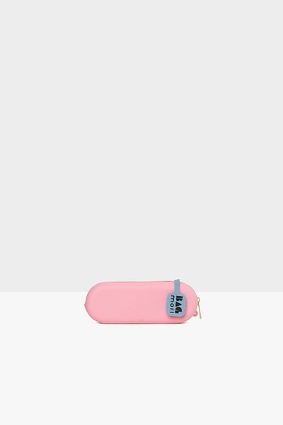 Bagmori Pink Women's Scented Horizontal Oval Silicone Bag M000008408