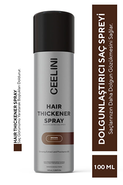 Ceel Dolgunlaştırıcı Saç Spreyi -ginseng Extract Ve Provitamin B5 Özlü Kahver...