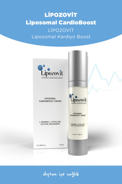 LİPOZOVİT Liposomal Cardioboost Krem Kan Basıncı Düzenleyici Krem 50 ML