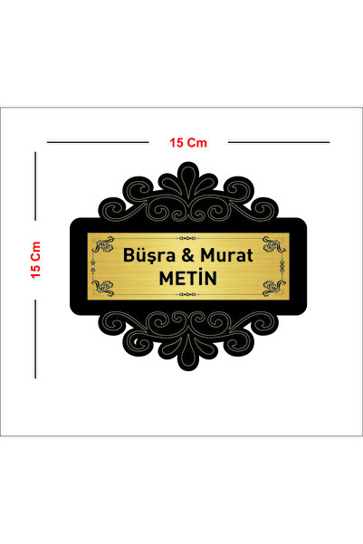 ALFA REKLAM AJANSI ÖZEL KESİM DAİRE KAPI İSİMLİĞİ