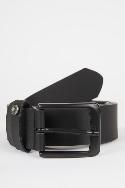 DeFacto Men's Faux Leather Jean Belt U0038Az21Wn