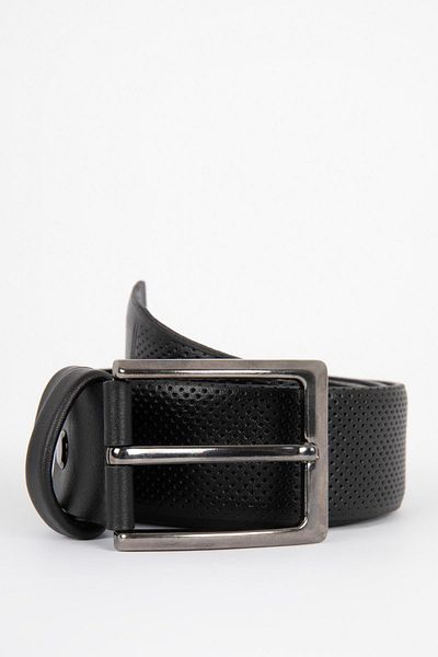 DeFacto Men's Faux Leather Belt U5589az21au