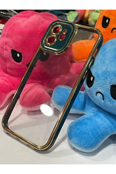 Iphone 11 Kılıf Liva Lens Silikon-kamera Korumalı