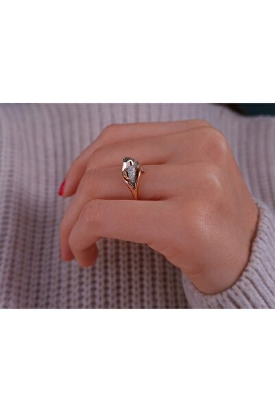 Sirius Pırlanta Pırlanta Taşlı Çiçek Yüzük