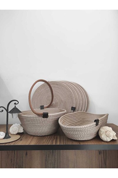 SOFT HOME 8'Lİ AMERİKAN SERVİS TAKIMI-SUPLA TAKIMI-RUNNER HAT HOME