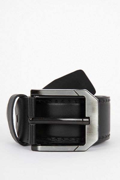DeFacto Men's Faux Leather Wide Jean Belt U3213Azns