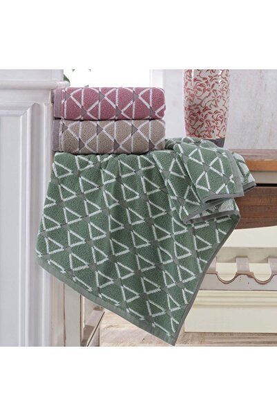 Hobby Leaf Pamuklu Tekli Havlu 50*90