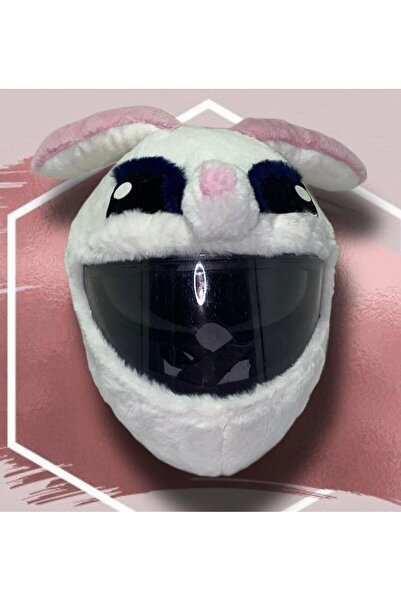 Crystal Palace Peluş Kask Kılıfları Kask Kilifi Kask Süsü Kask Aksesuarları Kask Koruyucu Kask Motorsiklet