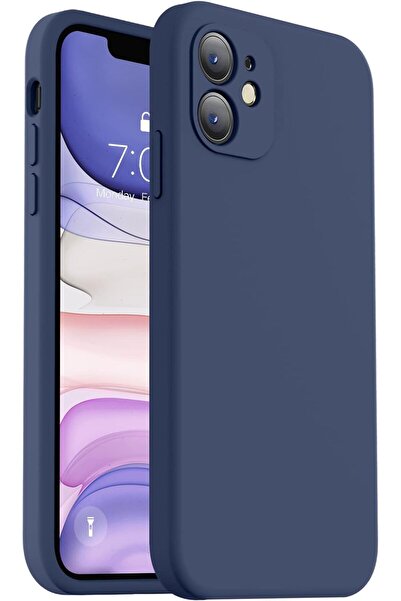 Caseji İphone 11 Uyumlu (KÖŞELİ 12 GÖRÜNÜMLÜ) İçi Kadifeli Kamera Korumalı La...